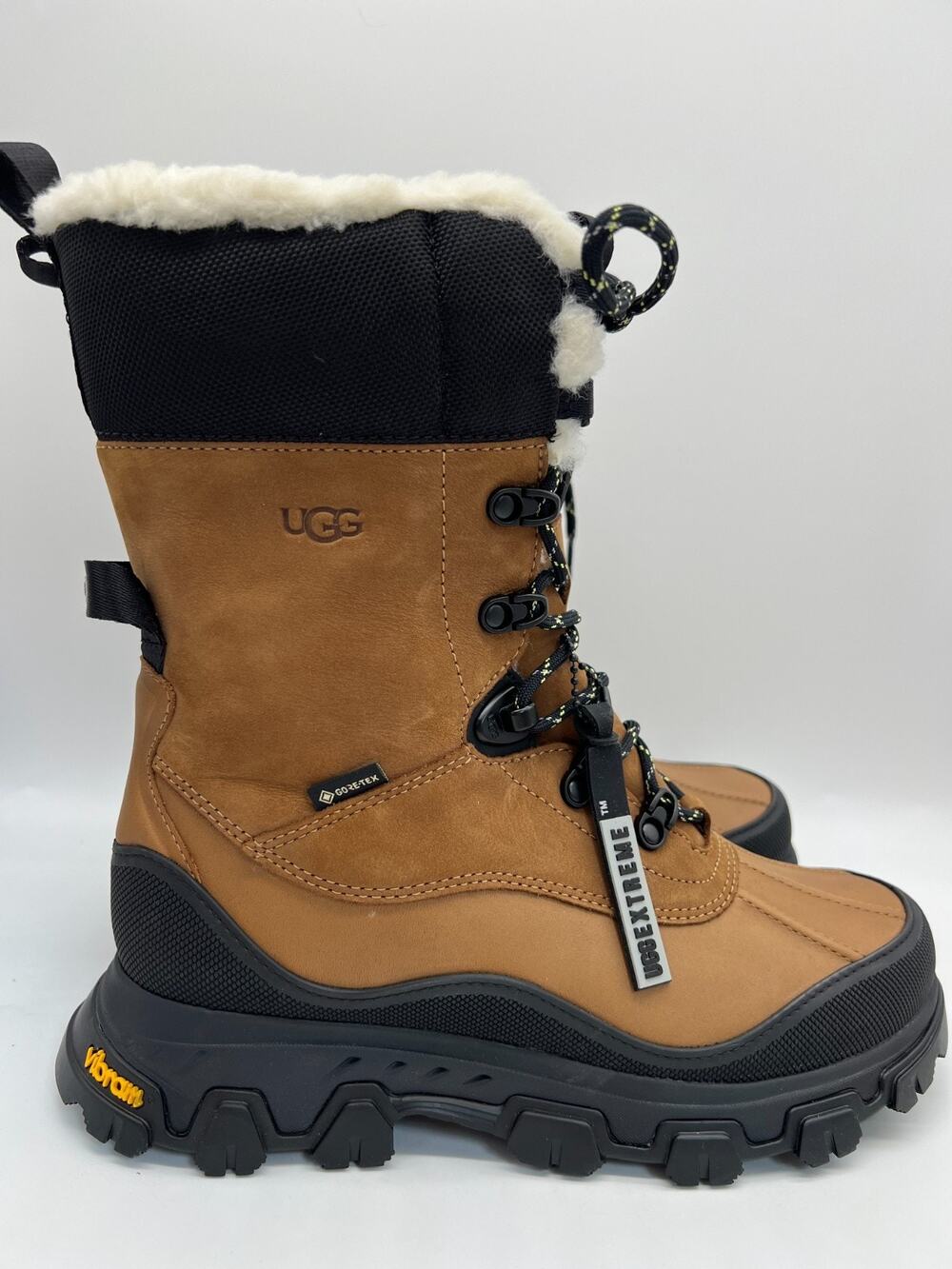 Ugg Adirondack Meridian Boot High Chestnut Gore-Tex 1151830 Women's 7.5
